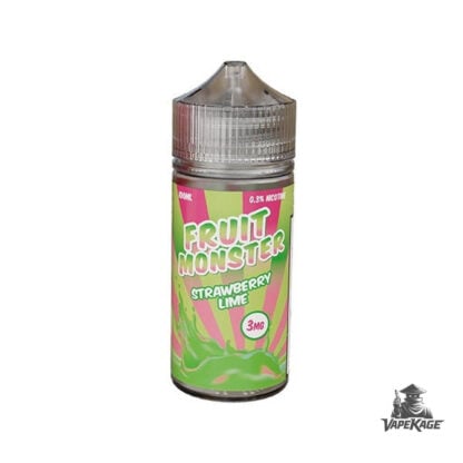 Strawberry Lime Fruit Monster Vape Labs 100mL Freebase