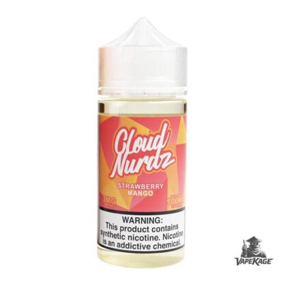 Strawberry Mango — Cloud Nurdz 100mL Freebase