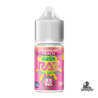 Strawberry Peach Gush RAZ x — Pod Juice 30mL Nic Salt