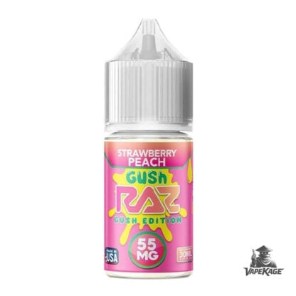 Strawberry Peach Gush RAZ x — Pod Juice 30mL Nic Salt
