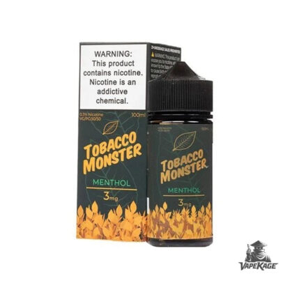 Menthol Tobacco Monster Vape Labs 100mL Freebase
