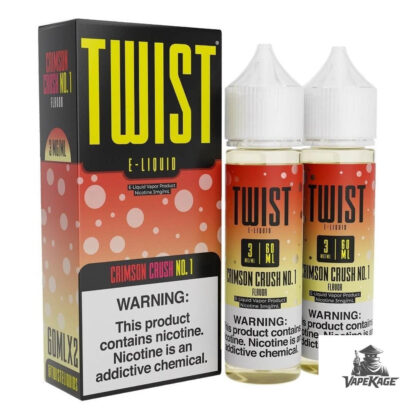 Crimson Crush No. 1 — Twist E-Liquids 120mL (2x60mL twin pack) Freebase