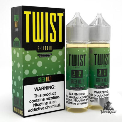 Green No. 1 — Twist E-Liquids 120mL (2x60mL twin pack) Freebase
