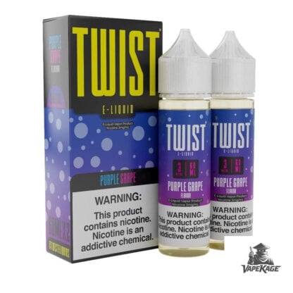 Purple Grape — Twist E-Liquids 120mL (2x60mL twin pack) Freebase