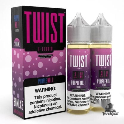 Purple No. 1 — Twist E-Liquids 120mL (2x60mL twin pack) Freebase