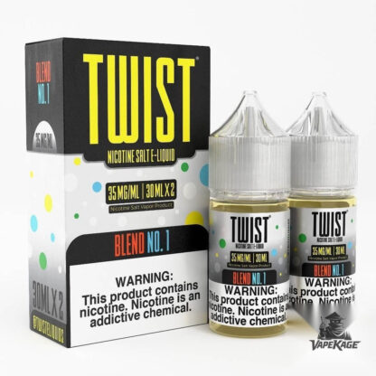Blend No. 1 — Twist E-Liquids 60mL (2x30mL twin pack) Nic Salt