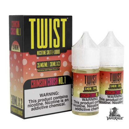 Crimson Crush No. 1 — Twist E-Liquids 60mL (2x30mL twin pack) Nic Salt