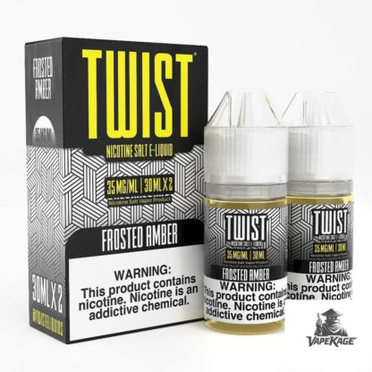 Frosted Amber — Twist E-Liquids 60mL (2x30mL twin pack) Nic Salt