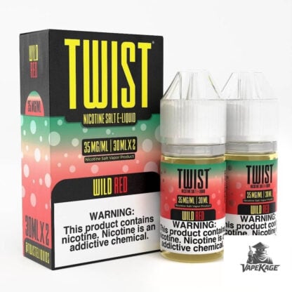 Wild Red — Twist E-Liquids 60mL (2x30mL twin pack) Nic Salt