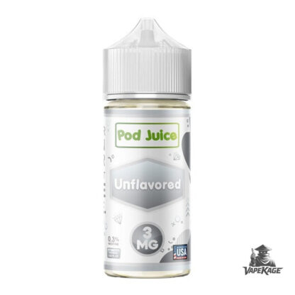 Unflavored — Pod Juice 100mL Freebase