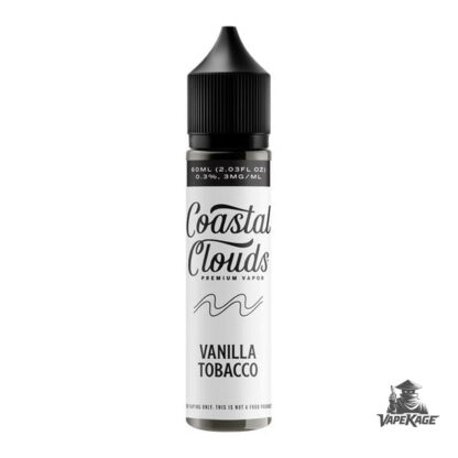 Vanilla Tobacco — Coastal Clouds 60mL Freebase