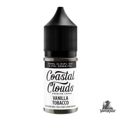 Vanilla Tobacco — Coastal Clouds 30mL Nic Salt