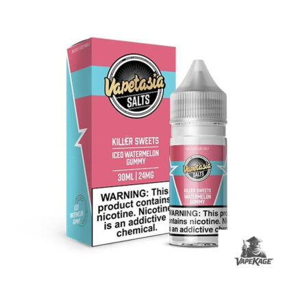 Iced Watermelon Gummy — Killer Sweets — Vapetasia 30mL Nic Salt
