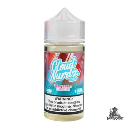Very Berry Hibiscus Iced — Cloud Nurdz 100mL Freebase