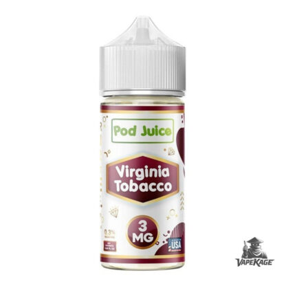Virginia Tobacco — Pod Juice 100mL Freebase