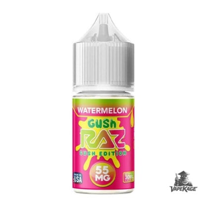 Watermelon Gush RAZ x — Pod Juice 30mL Nic Salt