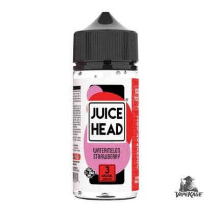 Watermelon Strawberry E Liquid — Juice Head 100mL Freebase