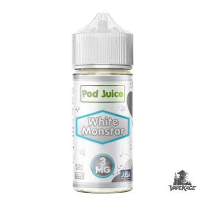 White Monstar — Pod Juice 100mL Freebase